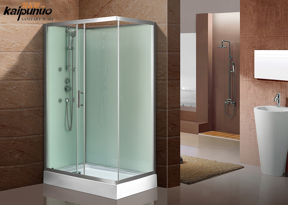 Vysokokvalitné sprchové kúty s posuvnými dverami z tvrdeného skla